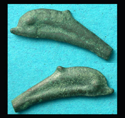 Thrace, Olbia, Cast Dolphin Money, c. 550-500 BC, Iconic!